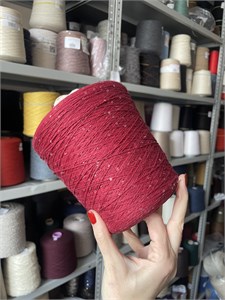 {{photo.Alt || photo.Description || 'Cotton Paillettes 96% Хлопок, 4% пайетки  Полиэстер 450м/100г Малиновый'}}