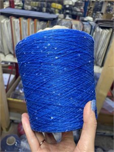 {{photo.Alt || photo.Description || 'Cotton Paillettes 96% Хлопок, 4% пайетки  Полиэстер 450м/100г Синий 2'}}
