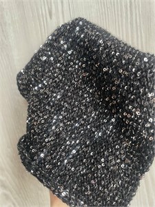 {{photo.Alt || photo.Description || 'Antares 55% Полиамид 45% Полиэстер 450 Чёрный с пайетками'}}